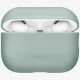 Uniq Lino Silicone dėklas ausinėms AirPods Pro 3, žalias