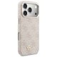 Guess 4G Script MagSafe dėklas iPhone 17 Pro telefonui, rožinis