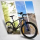 Kalnų dviratis NICEBIKE X890 MTB 26, 21 pavara, 18\" rėmas
