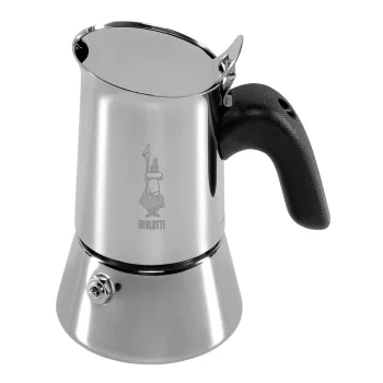 Bialetti New Venus 2TZ Espresso Maker Silver