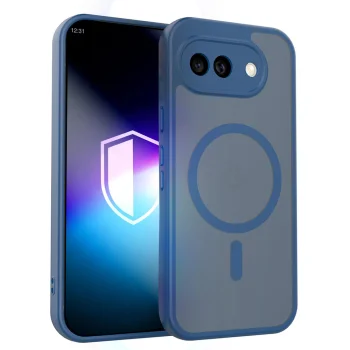 Dėklas 3mk Misty MagCase skirtas Google Pixel 10A, mėlynas
