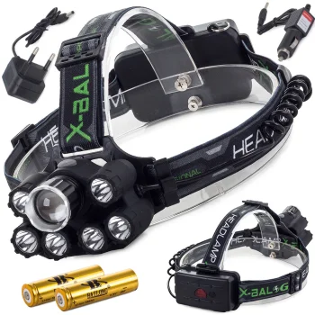 Bailong T78 CREE XM-L T6 7x LED UV Headlamp