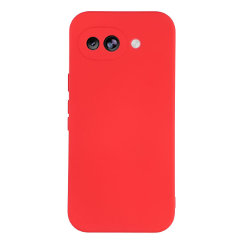 Gogole Pixel 10a Matt Silicone Color Case Cover, Red
