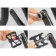 Rockbros K3462F-BK greitai nuimami dviračio pedalai, juodi