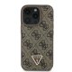 „Guess Crossbody“ dėklas „iPhone 16 Pro“ telefonui, rudas