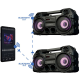 Nešiojama „Bluetooth“ kolonėlė Rebeltec SoundBOX 465 40W, juoda