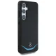 Mercedes Leather Contrasted Blue MagSafe dėklas Samsung Galaxy S25, juodas
