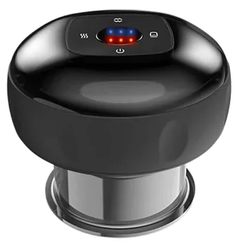 Electric Chinese Cupping Massage Device Black