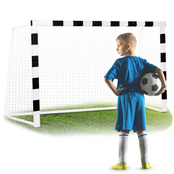 Neo-Sport NS-495 futbolo vartai, 300 x 200 x 90 cm, juodi/balti