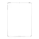 Planšetinio kompiuterio dėklas Baseus Simple iPad 9.7\" (2017/2018), skaidrus