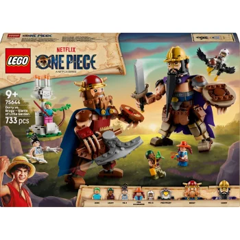 Konstruktorius LEGO ONE PIECE 75644 Dorry vs. Brogy Giants of Little Garden