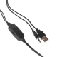 Kompiuterinės kolonėlės Audiocore AC865 B 6W USB 3.5mm su LED, juodos