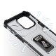 „Crystal Ring“ dėklas „iPhone 13 Pro“ su stovu, Žalias