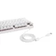 Mechaninė žaidimų klaviatūra Motospeed K82 RGB, balta