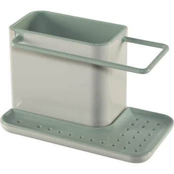 Kriauklės dėklas-organizatorius Joseph Joseph Caddy Stone Green, žalias