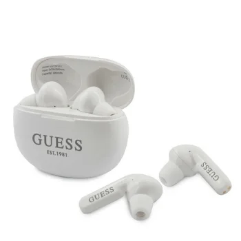 Guess GUTWS1CWHTWS Wireless TWS Bluetooth Headphones, White