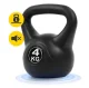 4FIZJO svarskiltė treniruotėms 4 kg, juoda