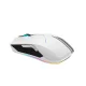 Belaidė žaidimų pelė Machenike M721 10000 DPI su RGB apšvietimu, balta