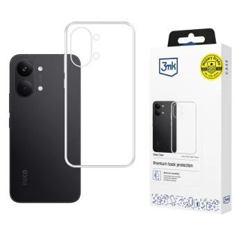 Telefono dėklas 3mk Clear Case modeliui Xiaomi Poco X8 Pro Max, skaidrus