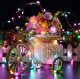 Baterijomis maitinama LED girlianda, 100 LED, 10 m, įvairiaspalvė