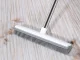 Silicone Rubber Broom with Squeegee and Adjustable Metal Handle 120 cm