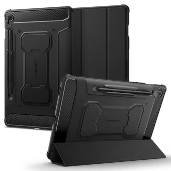 Spigen Rugged Armor Pro dėklas Samsung Galaxy Tab S9 FE 10.9 (X510 / X516B), juodas