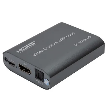 HDMI vaizdo įrašymo plokštė su Loop USB 3.0 4K 60Hz