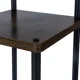 Ruhhy 5 aukštų pastatomas gėlių stovas 107 cm, juodas / medžio