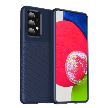 Lankstus dėklas Thunder Case, skirtas Samsung Galaxy A53 5G, mėlynas