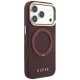 Guess Ring Stand 360 MagSafe case for iPhone 18 Pro / 17 Pro, burgundy
