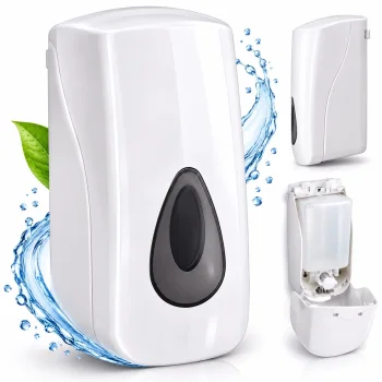 Wall-mounted liquid soap dispenser 900 ml, white