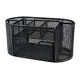 Gotel M14A Metal Desk Organizer with 9 Compartments, Black