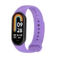 Telcon silikoninis dirželis skirtas Xiaomi Mi Band 8 / M8, violetinis