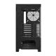 Kompiuterio korpusas Darkflash DY451 be ventiliatorių, juodas