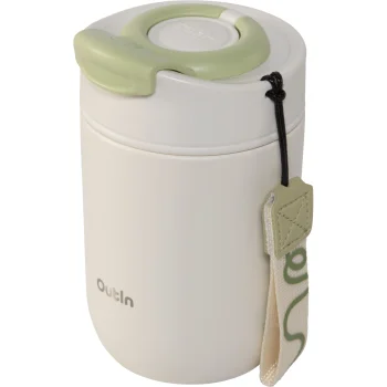 Termopuodelis OutIn Travel Tumbler, 350 ml, smėlio balta