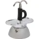 Bialetti Mini Express Induction moka kavinukas su 2 puodeliais, juodas