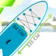 AquaPaddle Cruise SUP irklentė, 335x84x15 cm, 180 kg, oranžinė/žalia