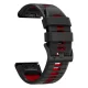 Tech-Protect IconBand Pro dirželis, skirtas Garmin Fenix 3/5X/6X/7X, juodas/raudonas