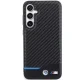 BMW Leather Carbon dėklas Samsung Galaxy S23 FE S711 BMHCS23FE22NBCK, juodas