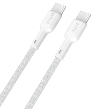 Dudao L9C Max 240W PD USB-C to USB-C Cable 2m - White