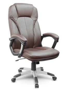 Sofotel Eg-222 dirbtinės odos biuro kėdė, ruda