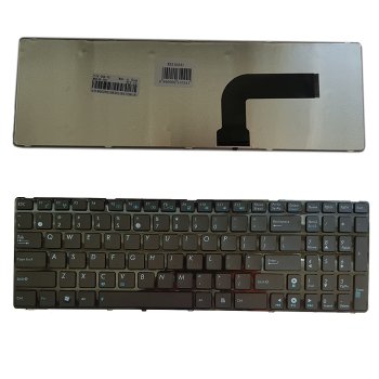 Asus nešiojamojo kompiuterio klaviatūra K52, K53, X52, X54 serijoms, juoda
