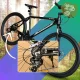 Kalnų dviratis Nicebike Toxic MTB 26, 18\" aliuminio rėmas
