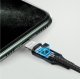 UGREEN 70509 Lightning į 3.5mm garso laidas, 1m, Pilkas/Juodas