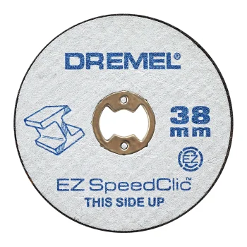 Dremel SC456 EZ SpeedClic metalo pjovimo diskai, 38 mm, 5 vnt.