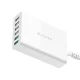 Blitzwolf BW-S15 6-Portų USB įkroviklis, 60W, QC 3.0, baltas
