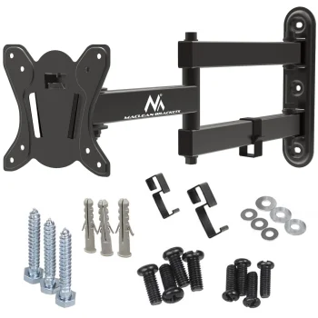 Sieninis TV ir monitoriaus laikiklis Maclean MC-417, 13-32", 30 kg, juodas