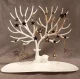 Tree-shaped jewelry stand white