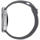 Uniq Voute dėklas su stiklu Apple Watch 10/11 46mm, sidabrinis