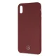 Mercedes dėklas iPhone Xs Max telefonui Silicone Line, raudonas